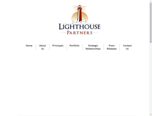 Tablet Screenshot of lighthousepartnersinc.com